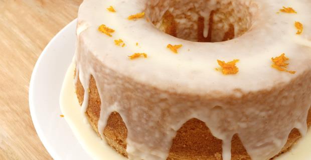 Bolo de laranja fofinho e nutritivo